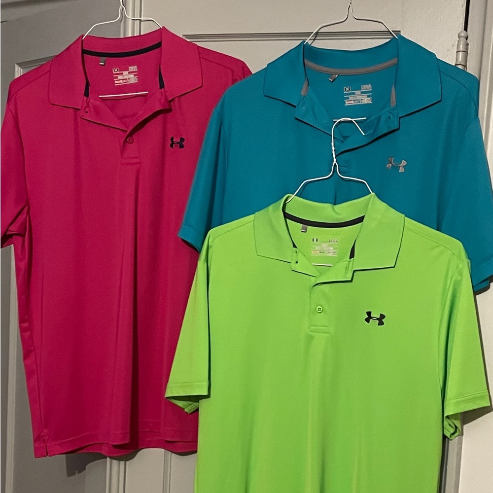 🌟Bundle Under Armour Polo Shirts🌟